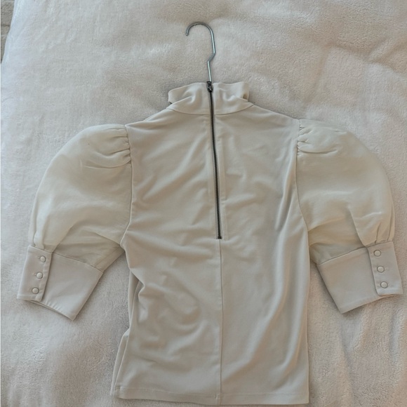 Alice + Olivia Puff Sleeve Blouse - Picture 3 of 3